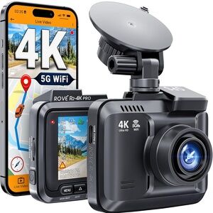 NWT ROVE R2-4K Pro Dash Cam with WiFi
